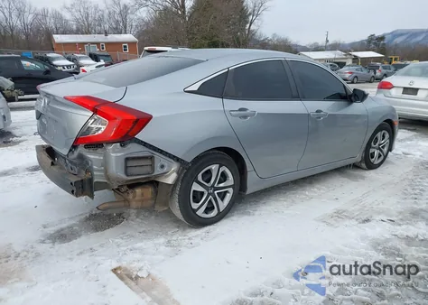 2016 Honda Civic Lx из США, поврежденный, VIN 19XFC2F55GE214466